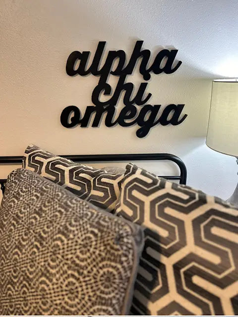 Sorority Wood Letter Sign (MEDIUM)