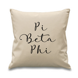 Sorority // Cursive Pillow