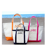 Sorority  Cotton Canvas Boat Tote  ($17.50-$31.50)